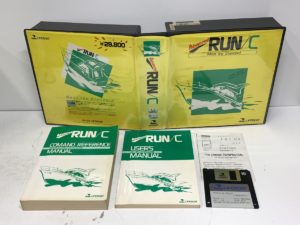 東芝 J-3100 DOS C処理系 Advanced RUN/CLIFEBOAT FD AMIGA ビンテージPCソフト