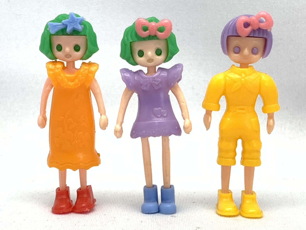 おもちゃグリコパピー　パピーちゃん　昭和レトロ　着せ替え人形