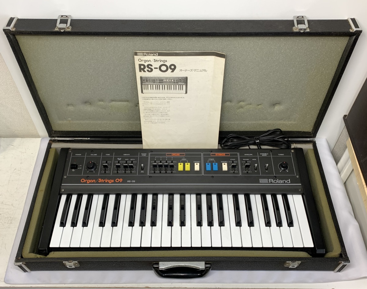 在庫あ安い貴重　Roland ローランド Organ Strings 09 RS-09 中古 ローランド