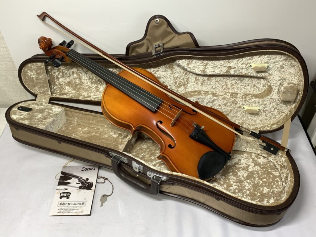男女兼用 バイオリン 「ありがとうございます」SUZUKI No. 4/4 200 