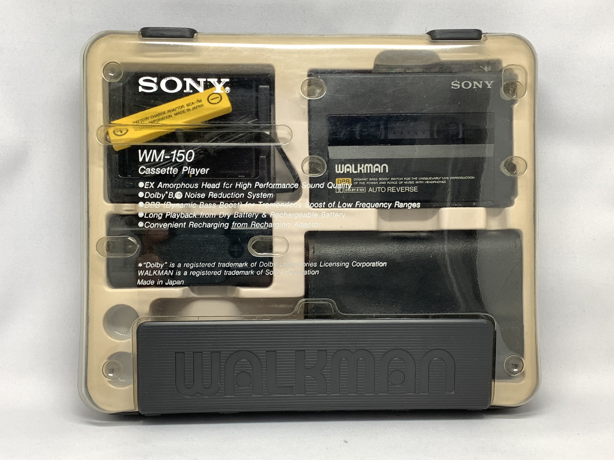 付属品に関しましては現状品　SONY  WALKMAN ウォークマン　カセット WM-150