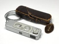 スパイカメラ MINOX B型＜ケース付き＞◆ミノックス ドイツ製 超小型カメラ □
