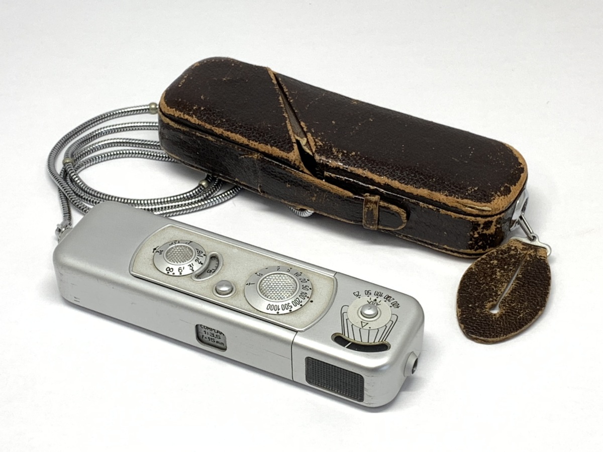 スパイカメラ MINOX B型＜ケース付き＞◇ミノックス ドイツ製 超小型