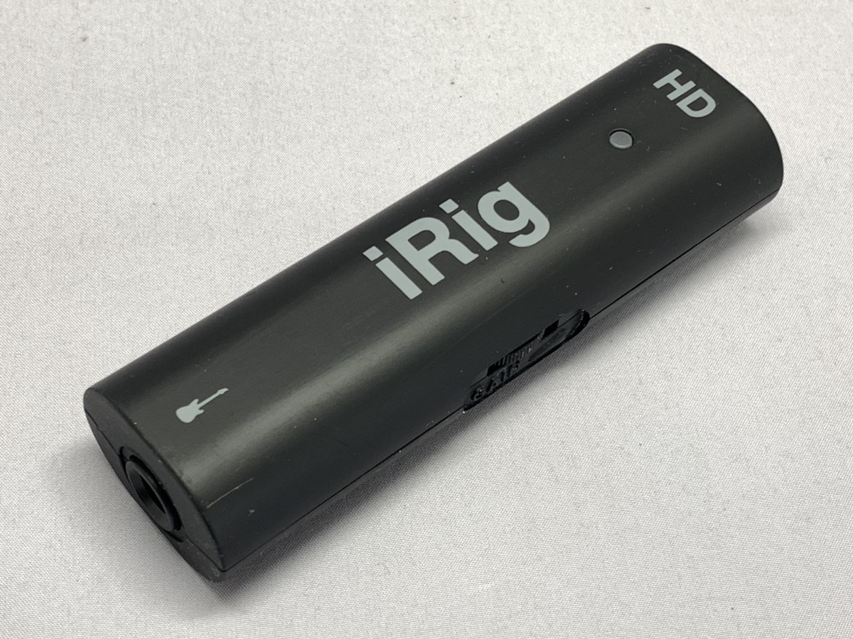 iRig HD ギターアンプ エフェクトシステム＜元箱付き＞◆iPhone iPod Touch iPad Mac用◇IK MULTIMEDIA □