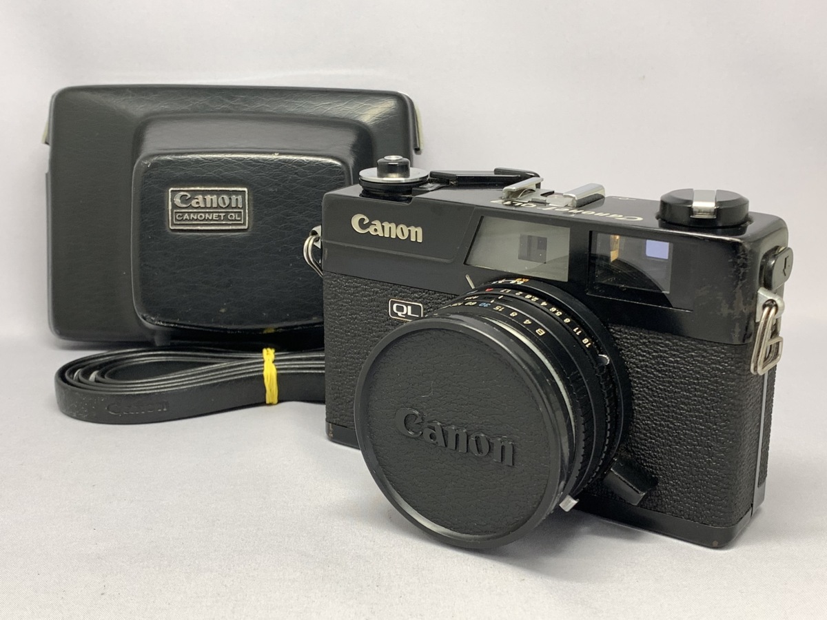 完動品◎CANON ニューキャノネットQL19 G-III フィルムカメラ 05+