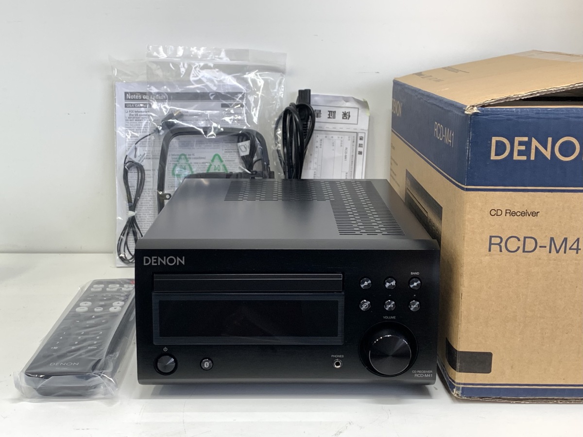 Denon ディスクリート アンプ搭載CDレシーバー RCD-M41SP - ラジオ・コンポ