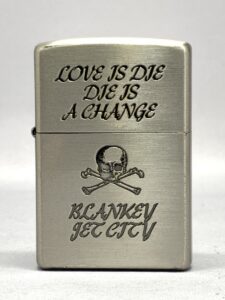 ZIPPO ジッポー BLANKEY JET CITY＜元箱付き＞LOVE IS DIE DIE IS A 