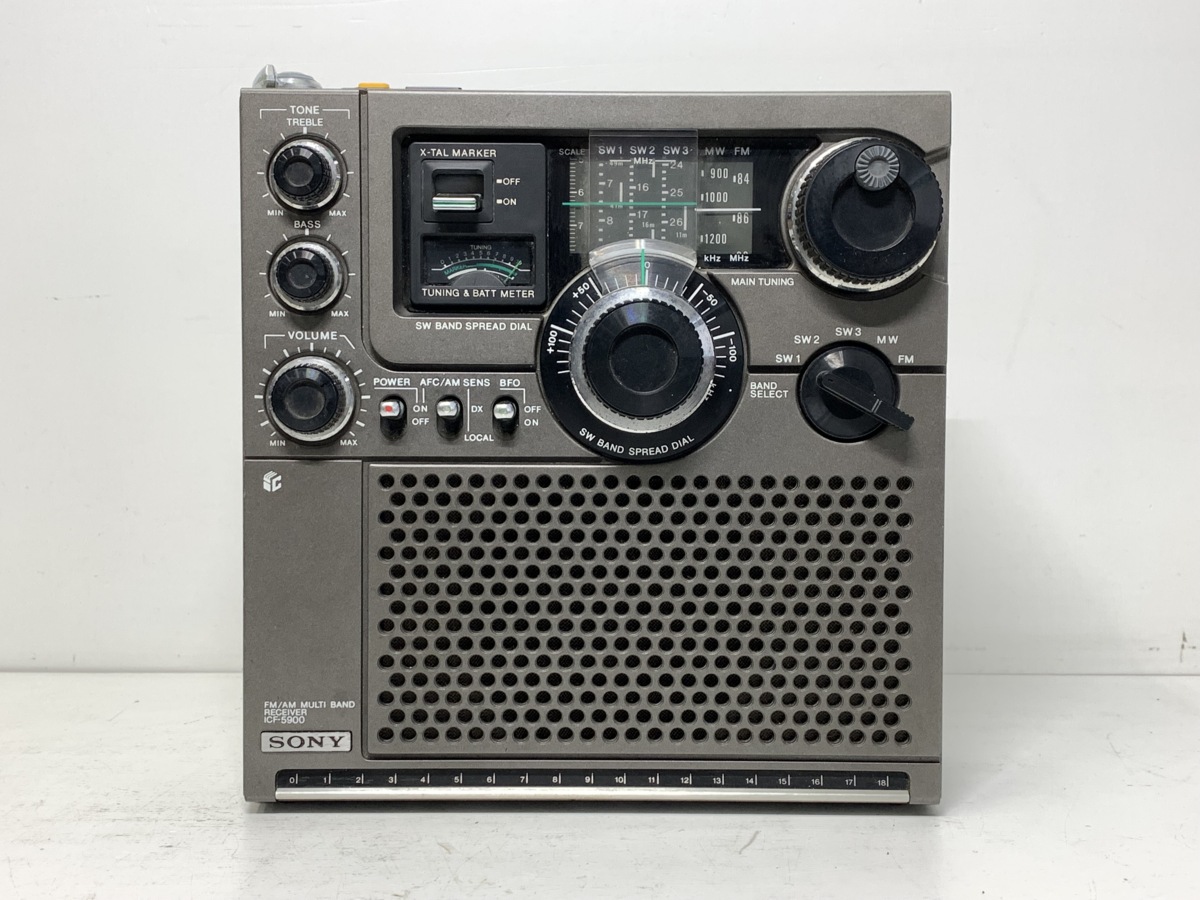 SONY ICF-5900スカイセンサー ラジオオーディオ機器