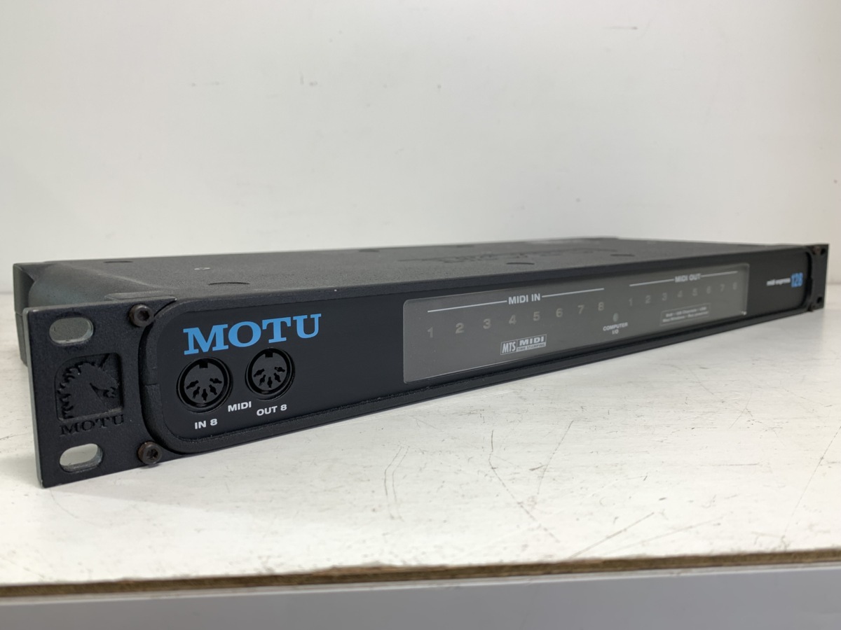 MOTU MIDI Express 128 8イン9アウト MIDIインターフェイス(品) - その他