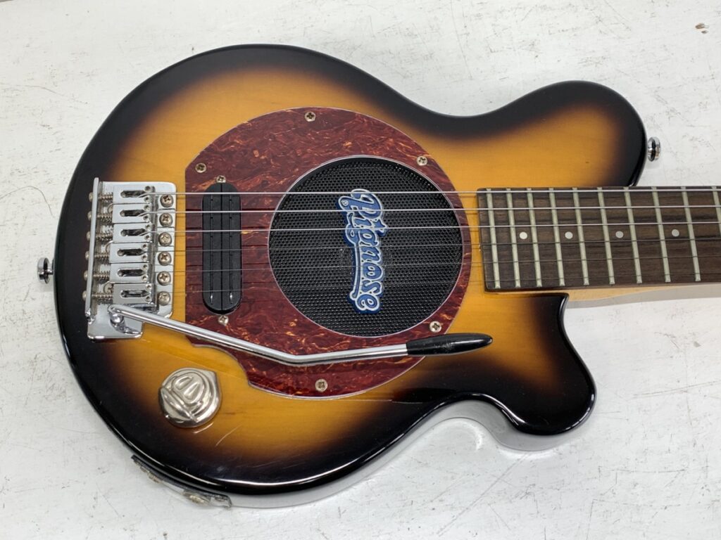 Pignose ピグノーズ PGG-100T＜ソフトケース付き＞トレモロユニット搭載 コンパクトトラベルギター アンプ内蔵ミニギター | 出張