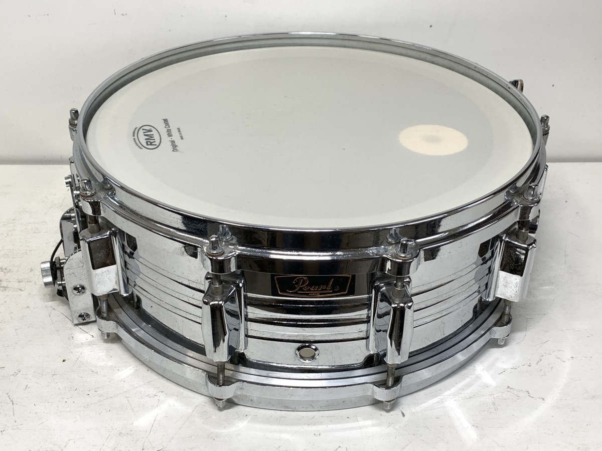 Pearl パール Jupiter 14 x 5インチ スネア◆パラレルアクション ブラスシェル クロームメッキ