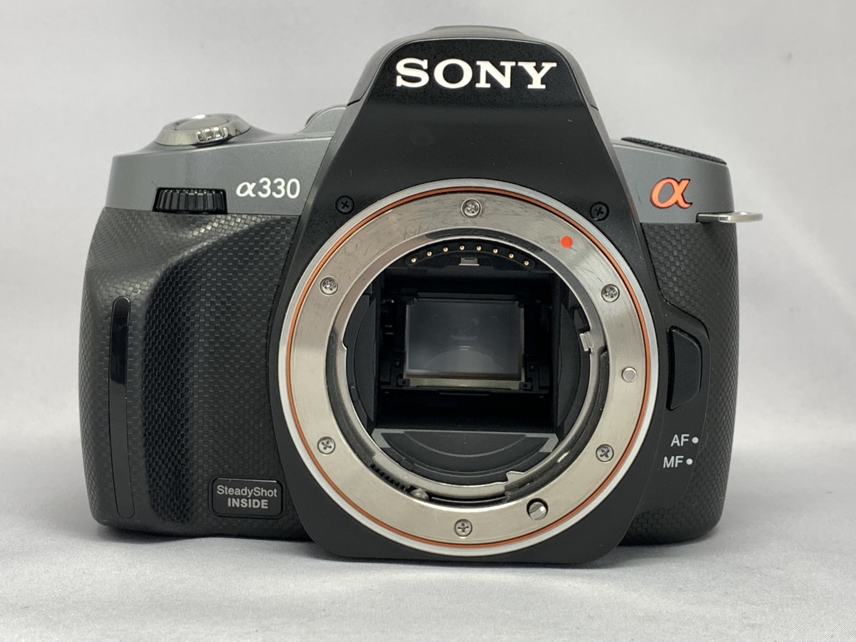 SONY ソニー α330 ズームレンズキット◆DT 18-55mm F3.5-5.6 SAM◇バッテリー NP-FH50 充電器 BC-VH1◆DSLR-A330L