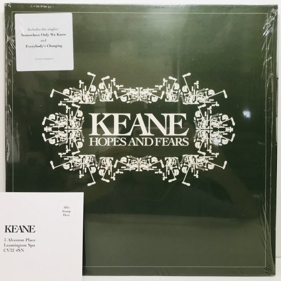 KEANE / HOPES AND FEARS / LP