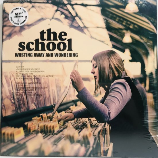 THE SCHOOL / WASTING AWAY AND MORNING / LP