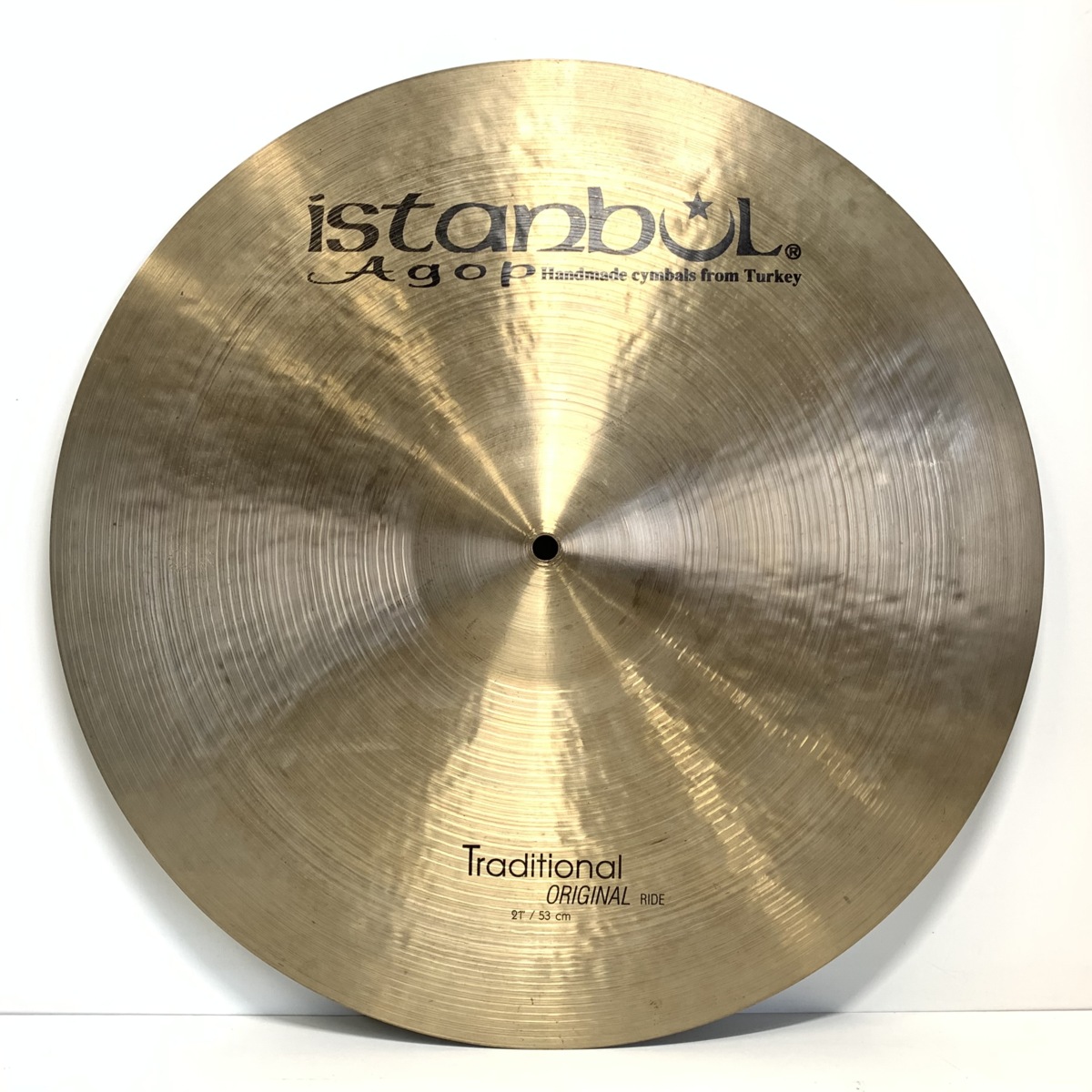 Istanbul Agop イスタンブールアゴップ Traditional Original RIDE 21インチ/53センチ◆ライドシンバル