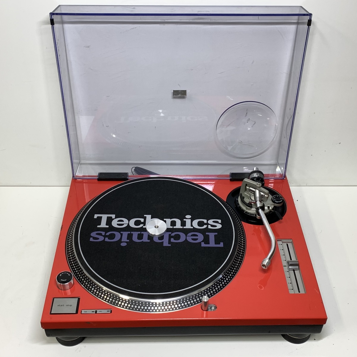 Technics テクニクス SL-1200MK3D◆スチール製フェイスプレート付き