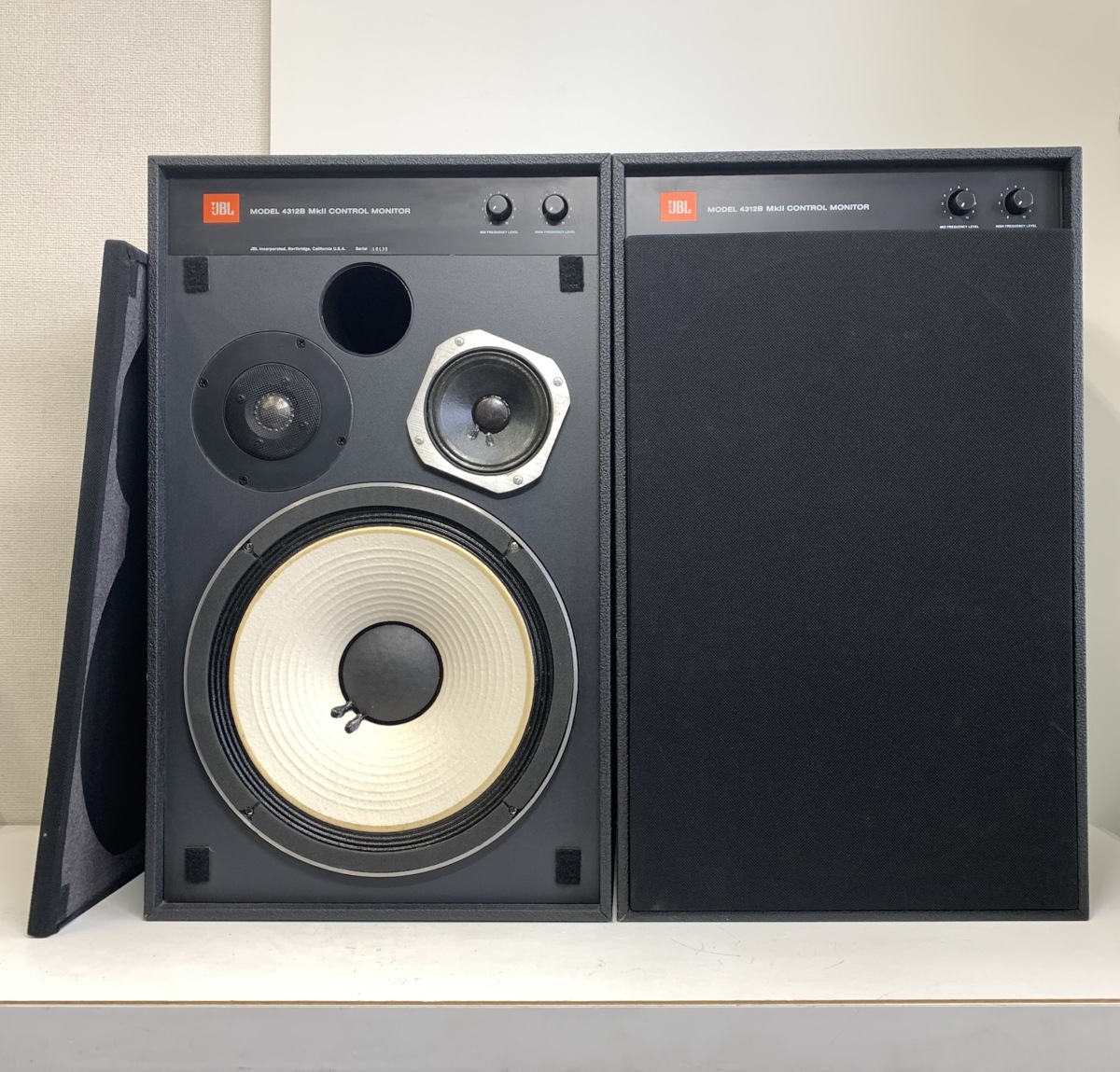 JBL 4312B MkII ペア◆コントロールモニター 3Wayスピーカー