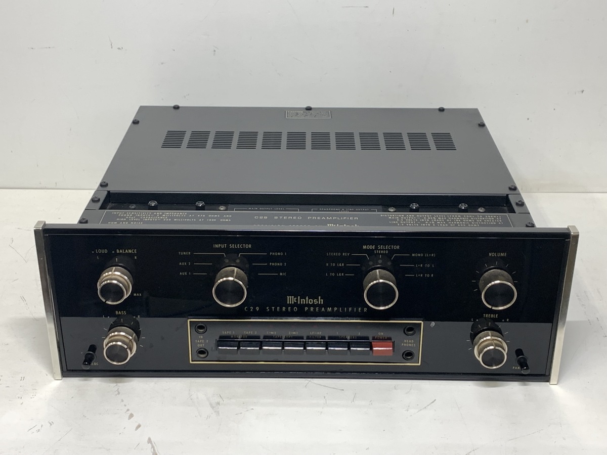 McIntosh マッキントッシュ C29◆プリアンプ