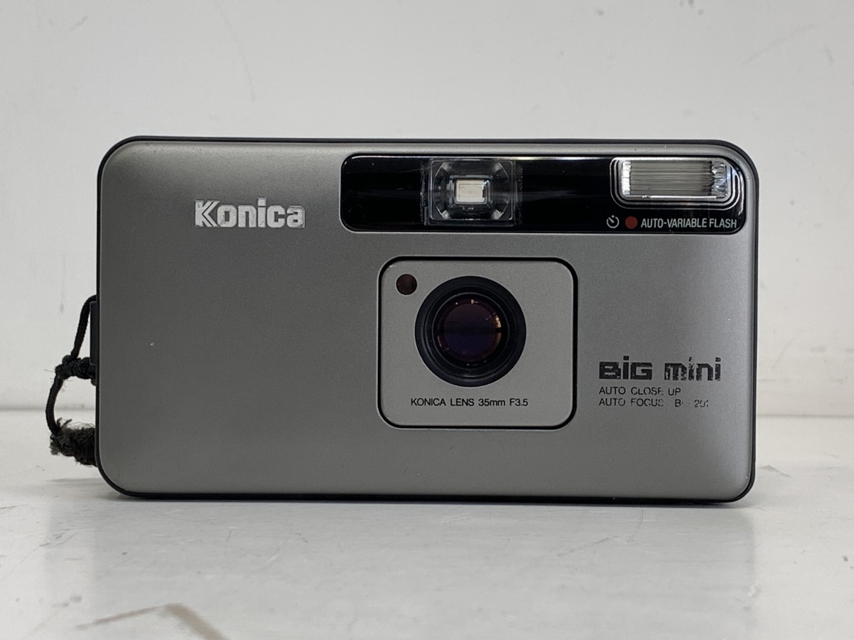 Konica コニカ BiG mini＜ケース付き＞フィルムコンパクトカメラ | 出張買取 東京コレクターズ