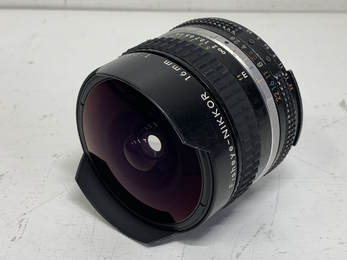 Nikon ニコン Fisheye-NIKKOR 16mm F2.8◆単焦点MF魚眼レンズ フィッシュアイ