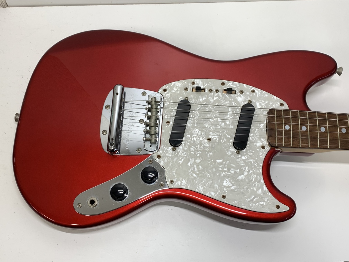 Fender フェンダー MG69 MUSTANG / MADE IN JAPAN 1995～96年 フジゲン製 / ムスタング 赤 レッド マッチングヘッド □