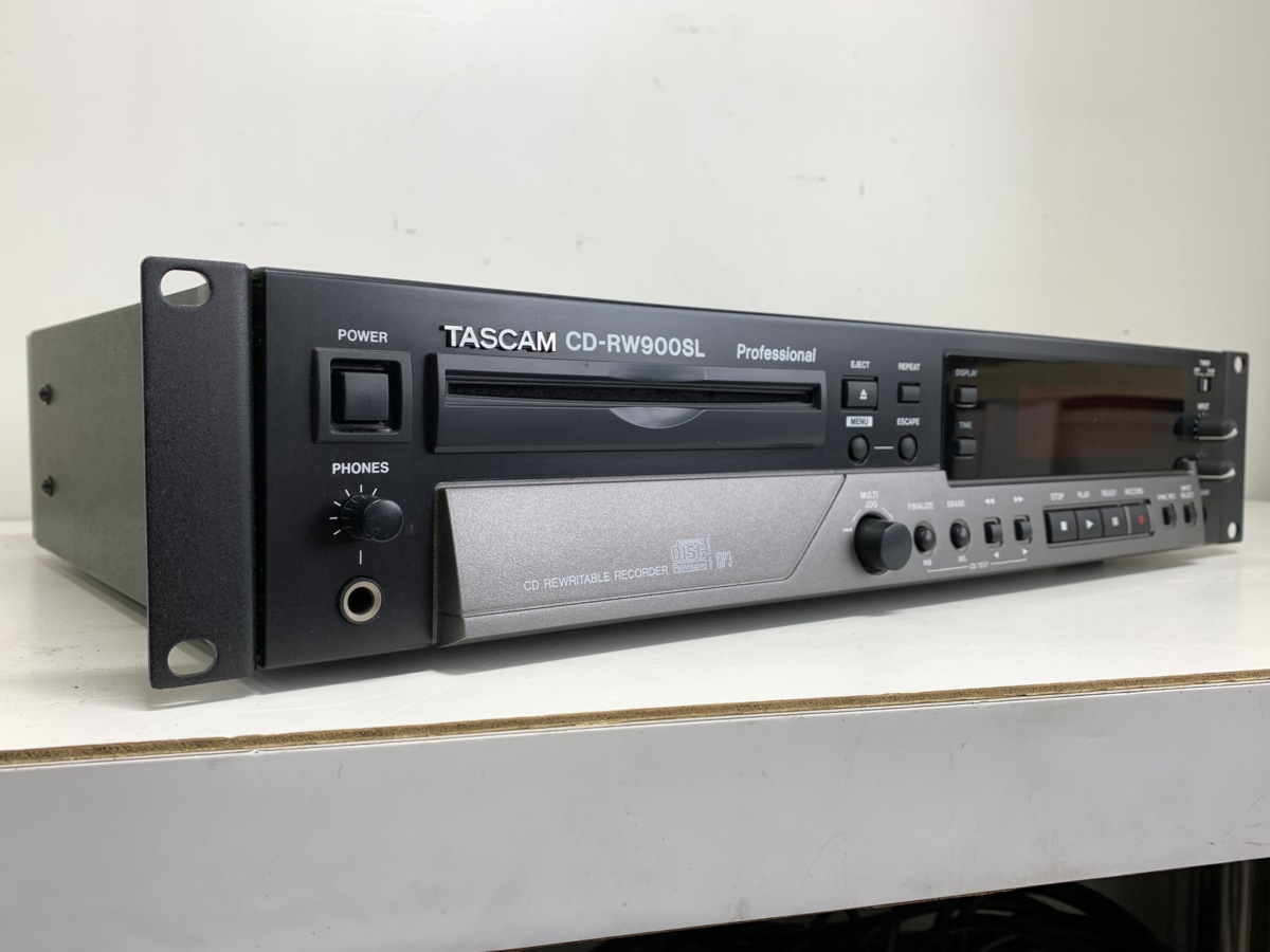 TASCAM タスカム 業務用 CDレコーダー CD-RW900SL-