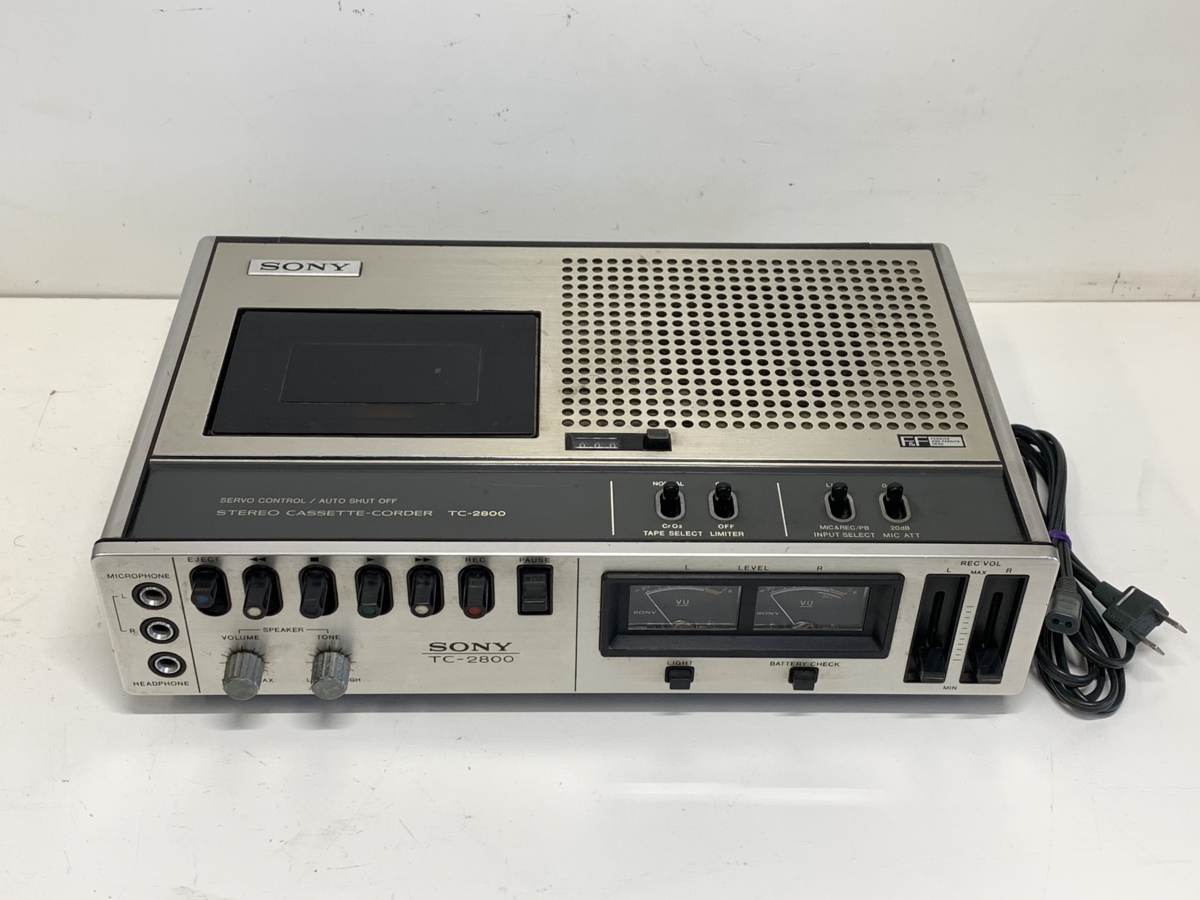 SONY ソニー TC-2800 / カセットデンスケ typeIV カセットデッキ | 出張買取 東京コレクターズ