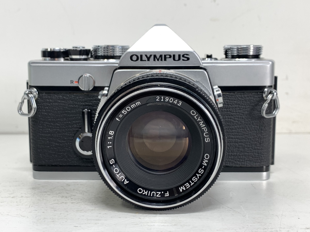 OLYMPUS オリンパス OM-1／F.ZUIKO AUTO-S 50mm F1.8／速写ケース