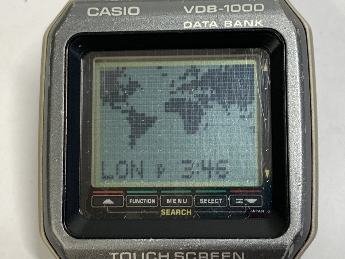 CASIO カシオ VDB-1000 DATA BANK データバンク タッチスクリーン