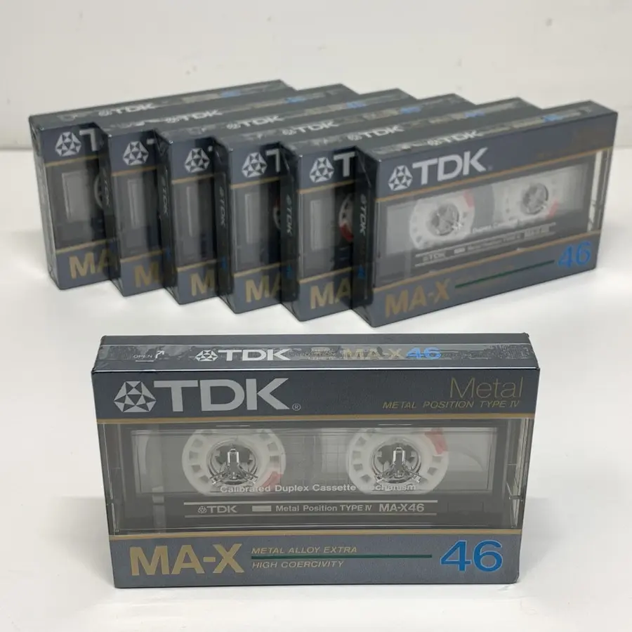 TDK カセットテープ メタルテープ MA-X 46 90 - オーディオ機器