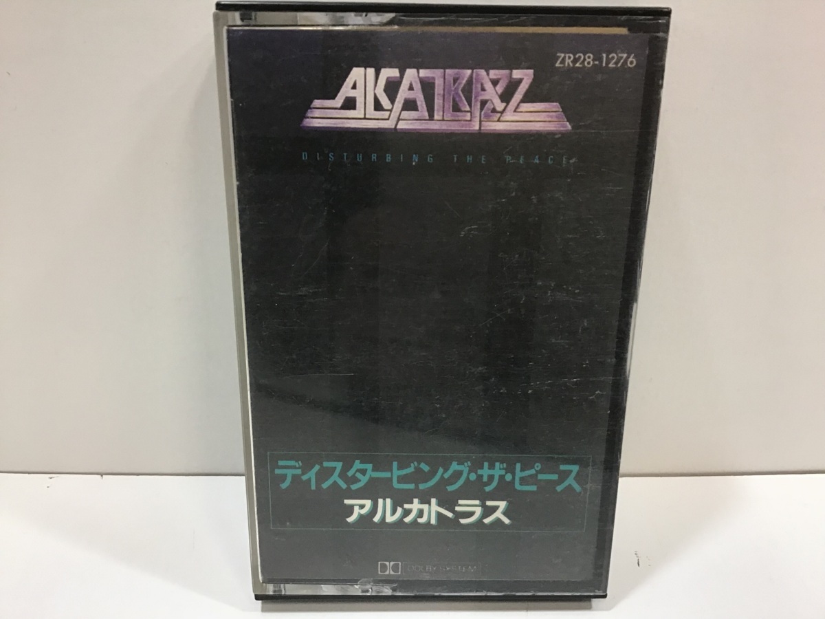 カセットテープ「アルカトラス／ディスタービング・ザ・ピース」ZR28-1276