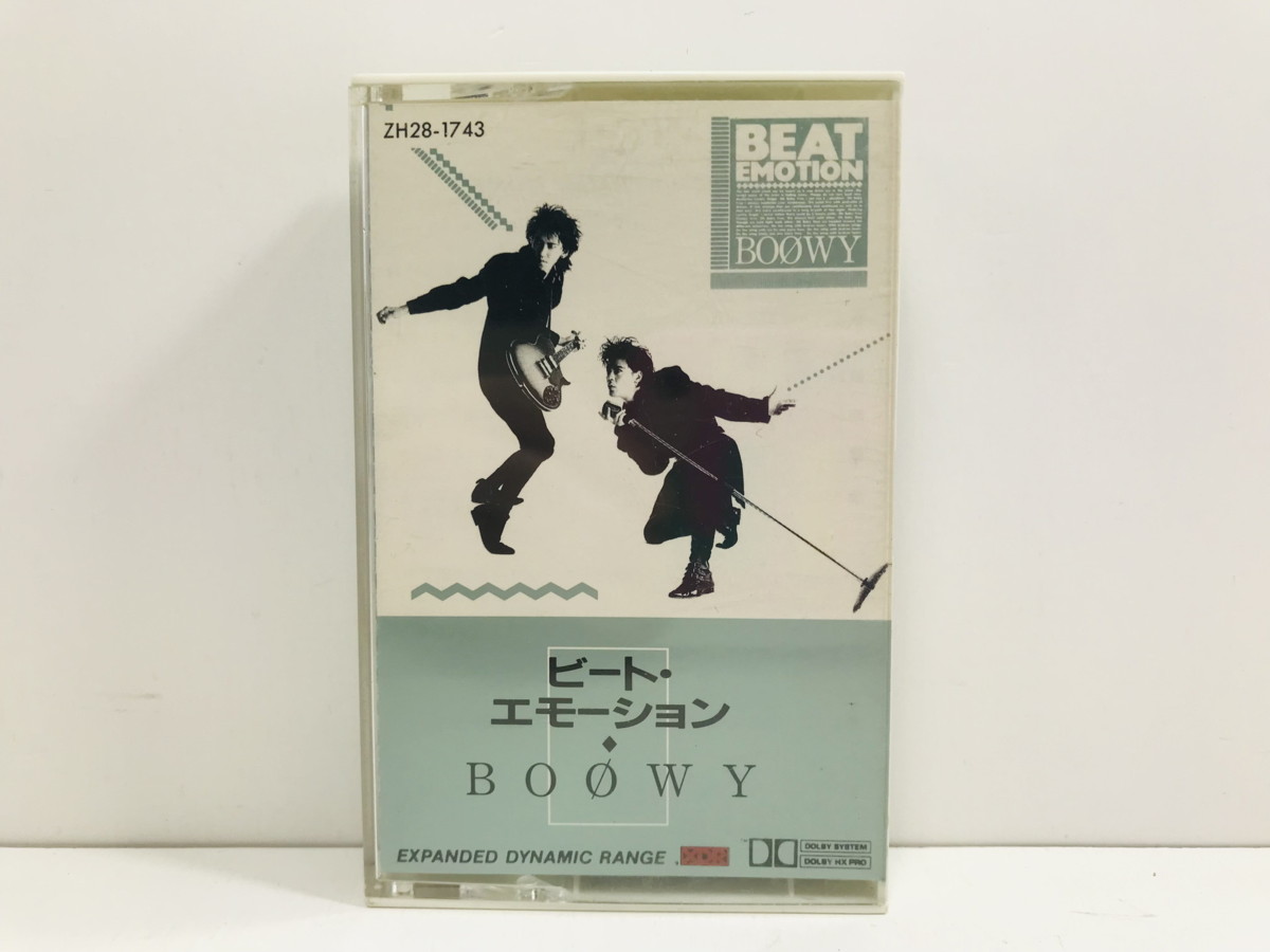 カセットテープ「BOØWY／BEAT EMOTION」ZH28-1743