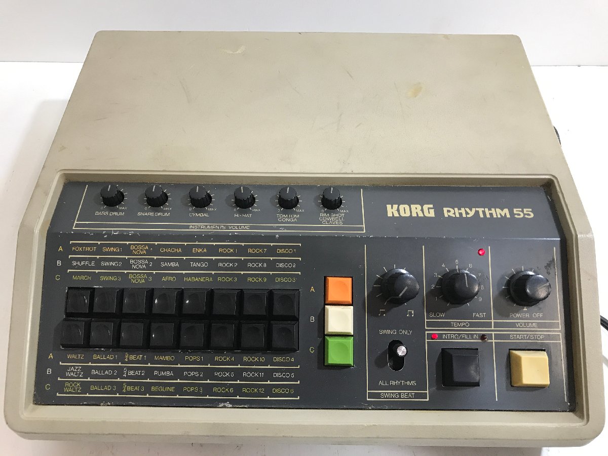 KORG RHYTHM 55 KR-55 コルグ リズムマシン | 出張買取 東京コレクターズ