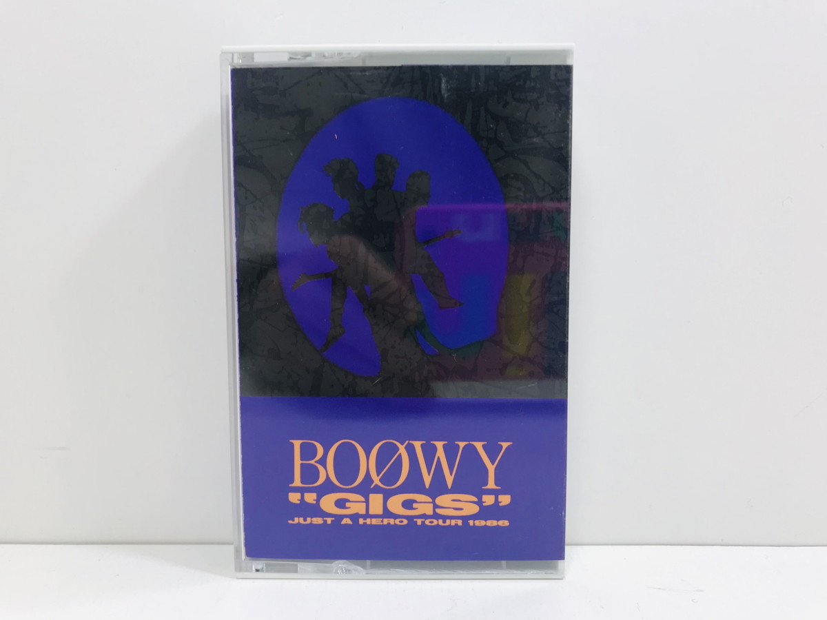 カセットテープ「BOØWY / GIGS JUST A HERO TOUR 1986」TOTT-5610