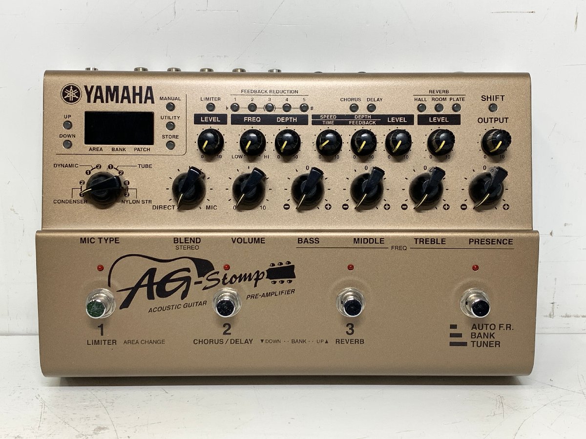 YAMAHA AG-STOMP ヤマハ アコースティックギター用プリアンプ