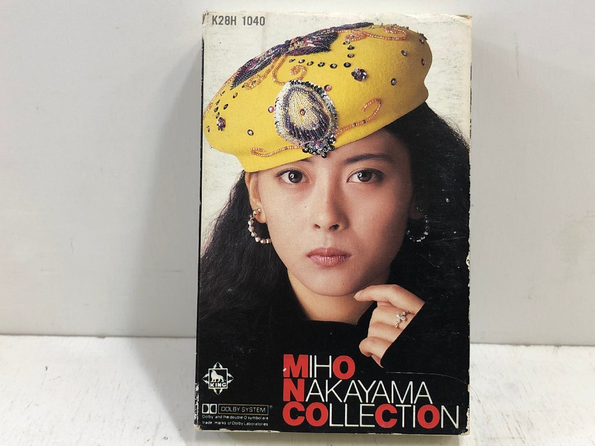 カセットテープ「中山美穂 / MIHO NAKAYAMA COLLECTION」K28H1040