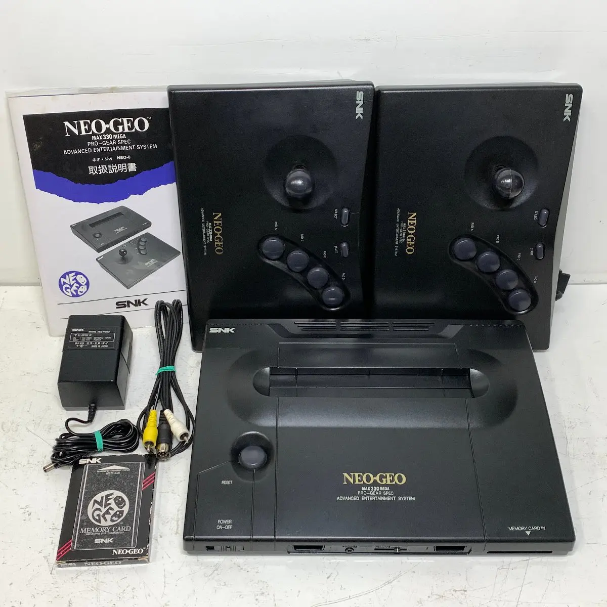 ★美品★ ネオジオ NEOGEO ROM コントローラー MAX 330MEGAゲーム・おもちゃ・グッズ