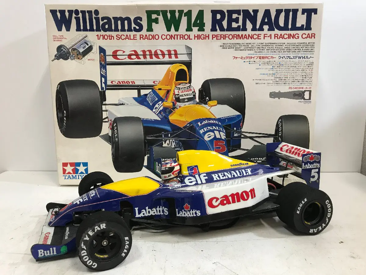 ラジコン タミヤ Williams 1/10 FW14 RENAULT＜箱・取説付き 