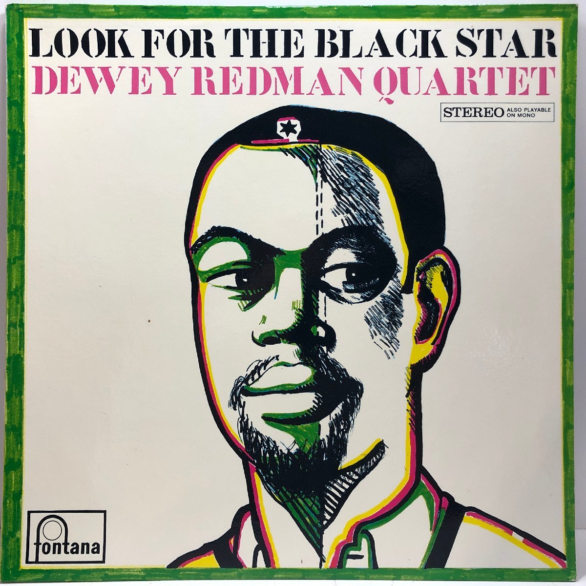 【オランダ盤 LP】DEWEY REDMAN QUARTET / LOOK FOR THE BLACK STAR