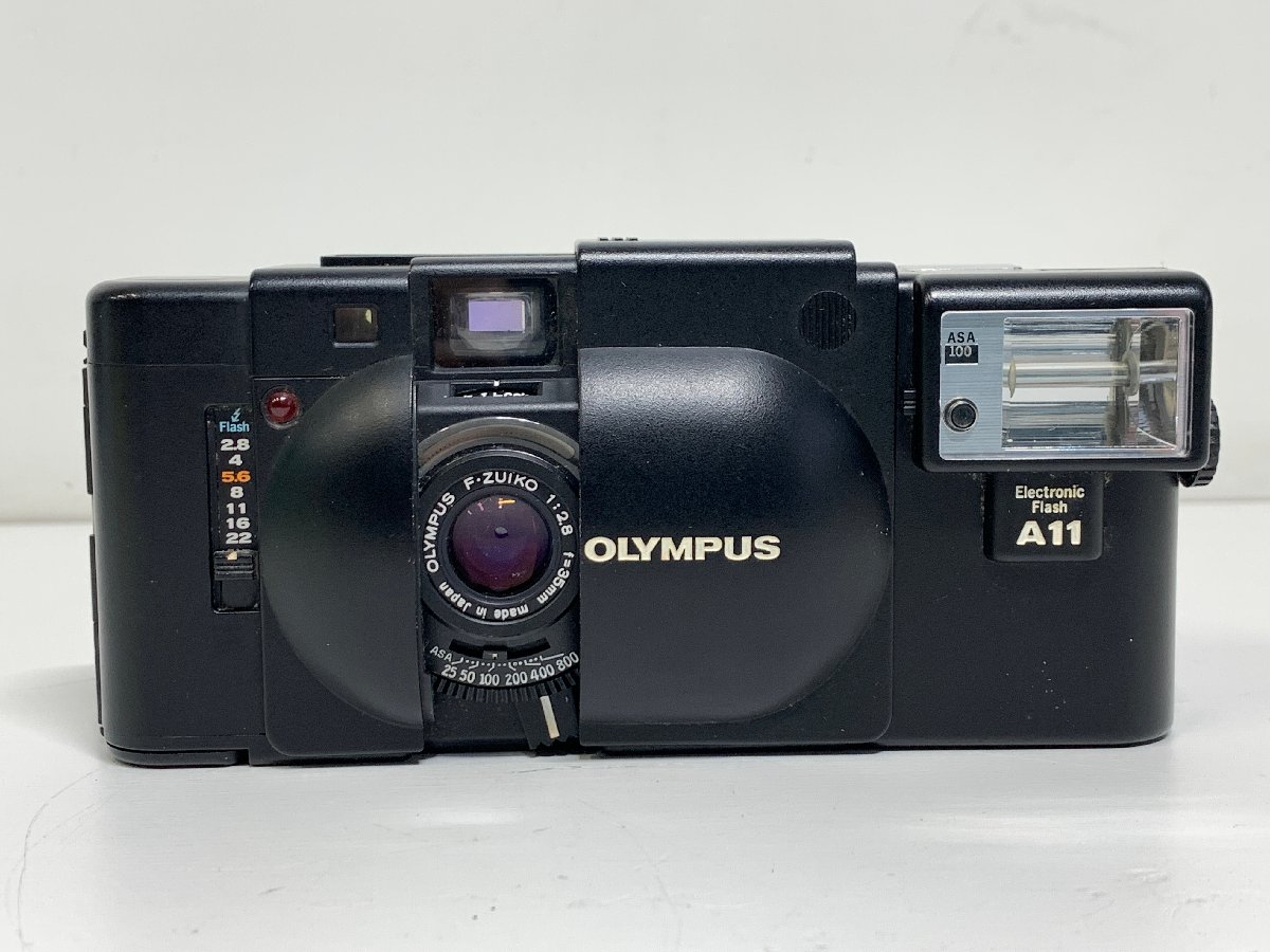 OLYMPUS XA＜フラッシュA11・ケース付き＞オリンパス カプセルカメラ