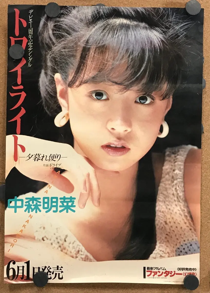 若者の大愛商品 中森明菜 大型ポスター な行 - nara.care