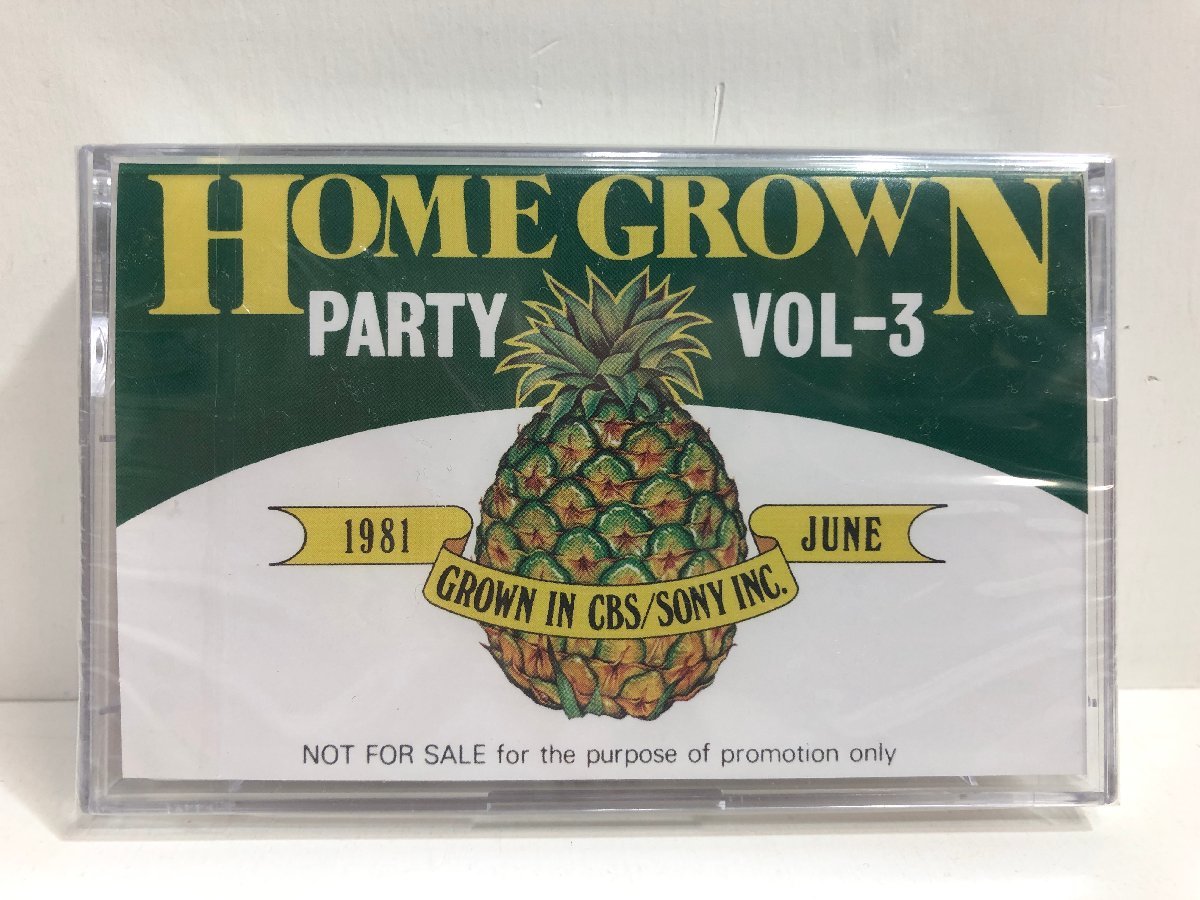 カセットテープ 大滝詠一 HOME GROWN PARTY Vol.3