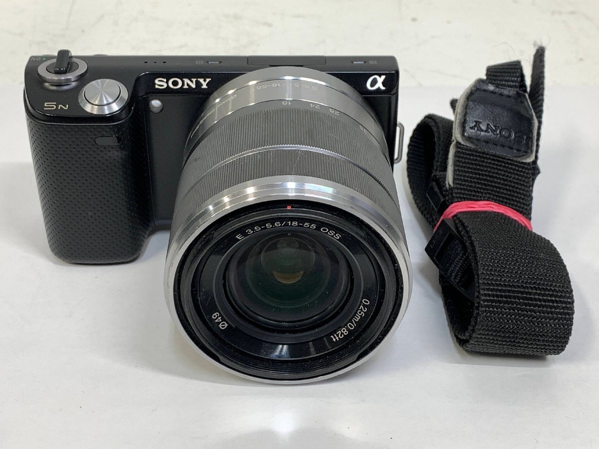SONY NEX-5N／18-55mm F3.5-5.6 ソニー デジタル一眼カメラα 標準ズーム Eマウントレンズ
