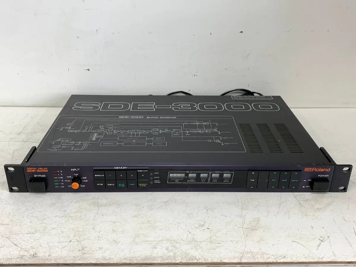 Roland SDE-3000 ローランド デジタルディレイ 1Uラックマウント