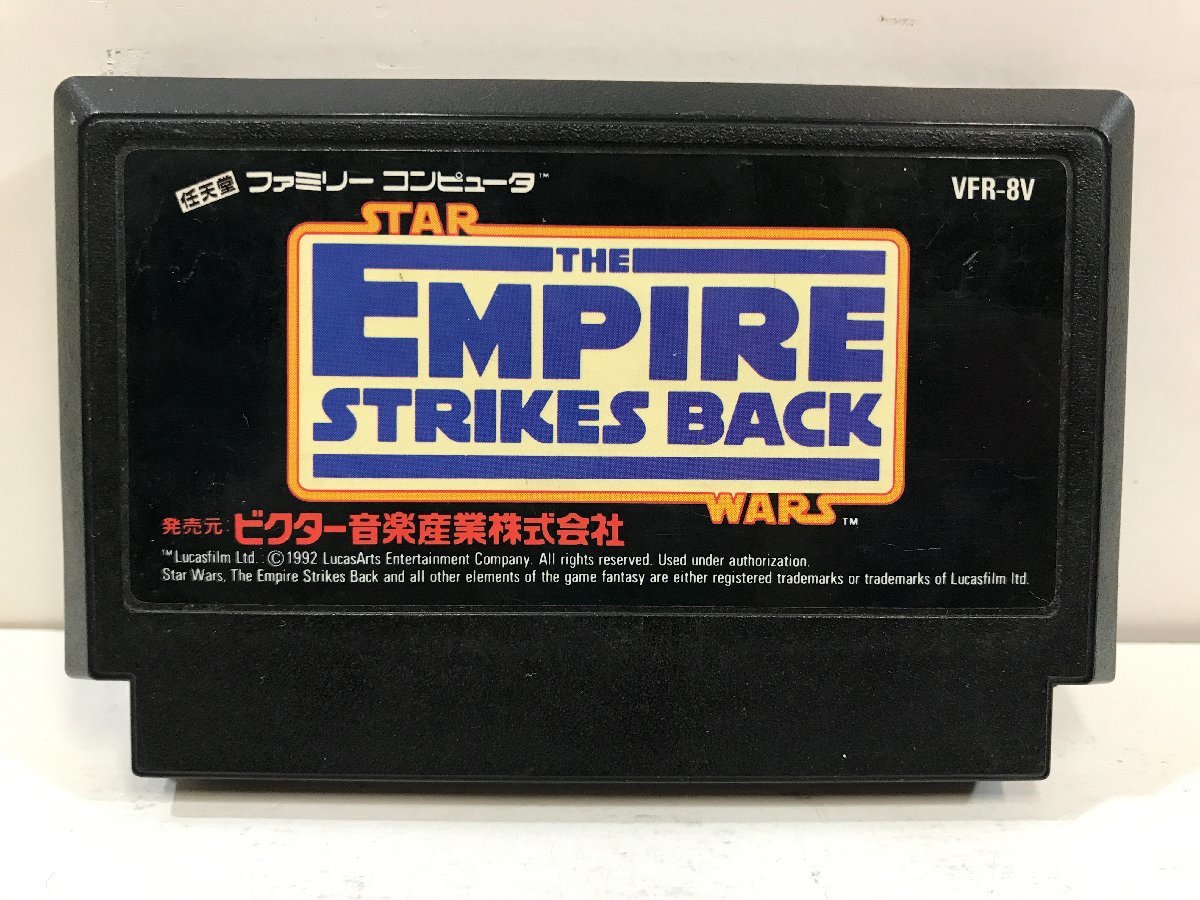 FC STAR WARS THE EMPIRE STRIKES BACK ビクター 《カセットのみ》 スターウォーズ ファミコン ファミリーコンピュータ NES VFR-8V