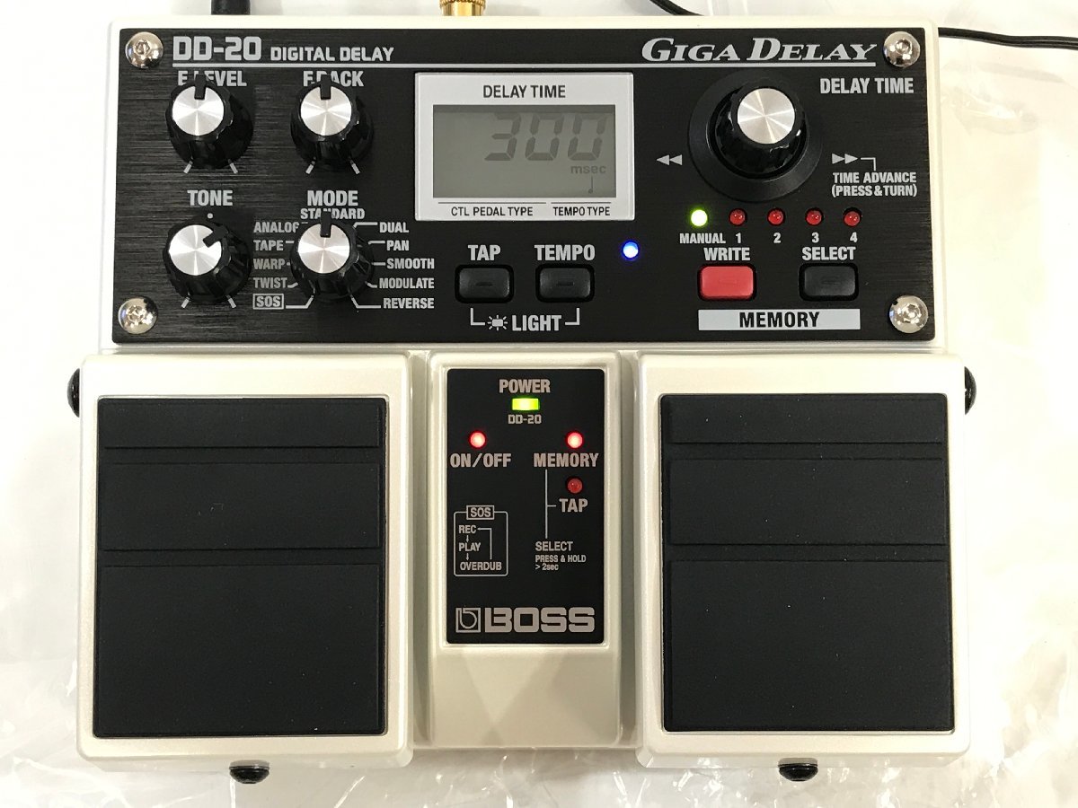 BOSS DD-20 DIGITAL DELAY ボス デジタルディレイ ギターエフェクター