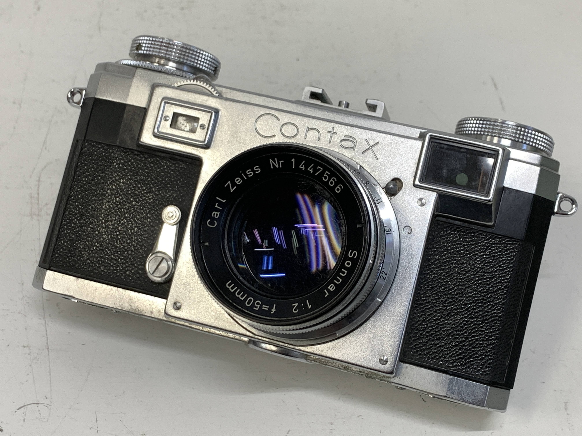 Contax IIa／Carl Zeiss Sonnar 50mm F2