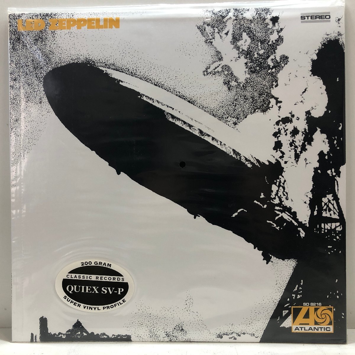 【US盤LP】LED ZEPPELIN / 1 ファーストアルバム / 未開封 QUIEX SV-P 200グラム重量盤 / ATLANTIC SD8216