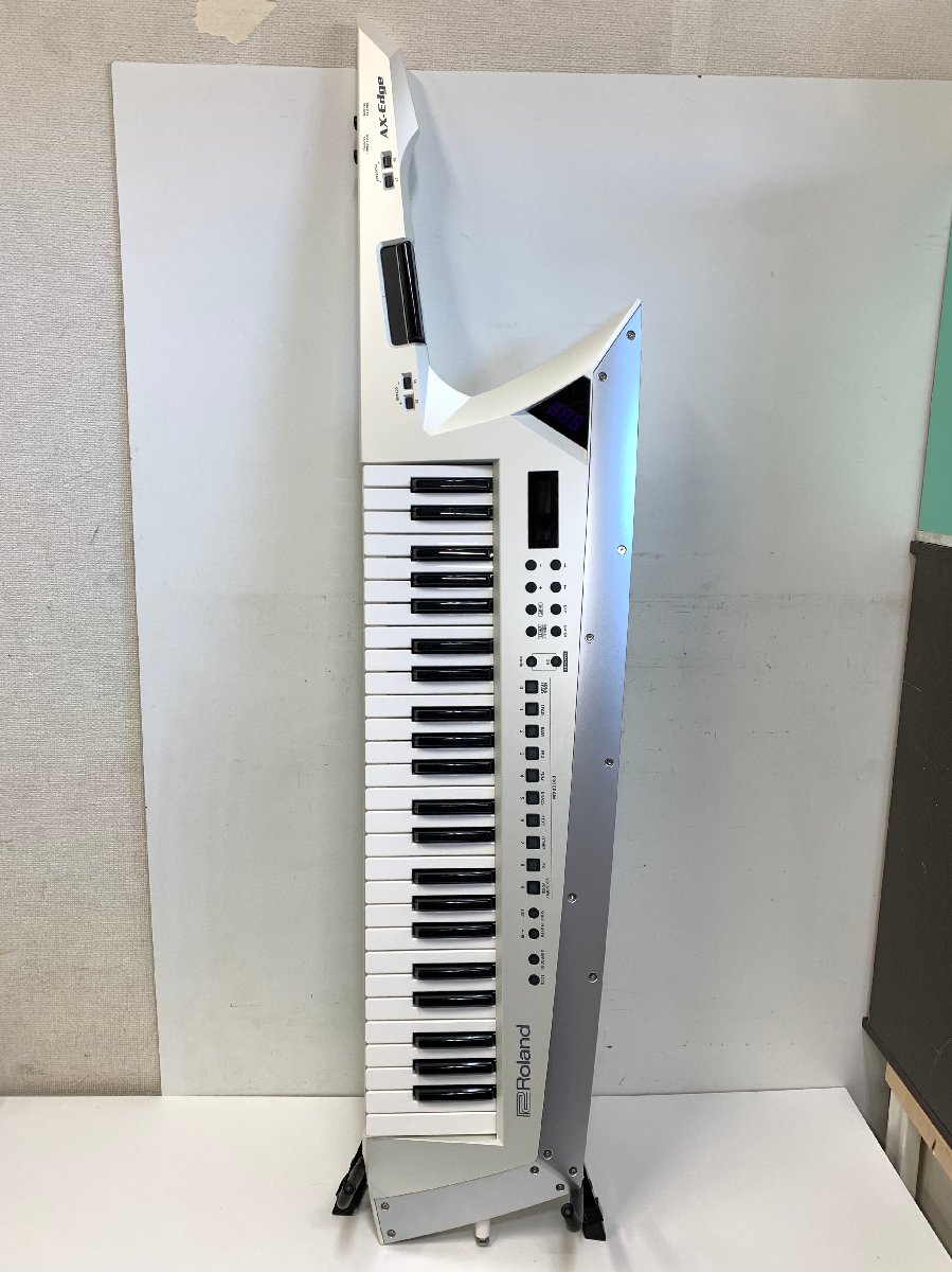 即納可能◆ROLAND MIDI ショルダーキーボード AX-1 レッド 動作確認品 MIDIキーボード、コントローラー