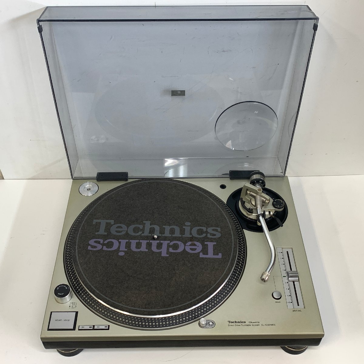 Technics ターンテーブル SL-1200MK5 シルバー (B) - DJ機器